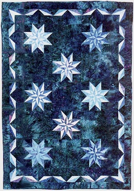 Compass Star Throw