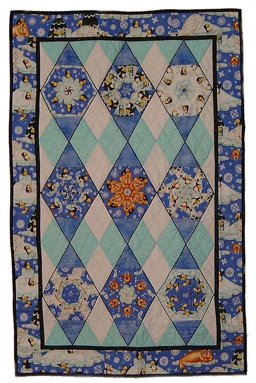 Argyle Diamonds quilt