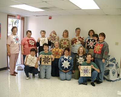 Parsons, KS workshop students