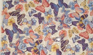 butterfly print fabric